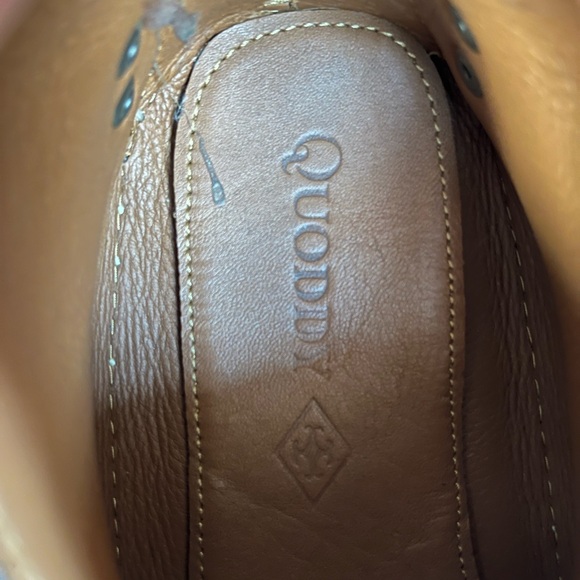 Quoddy moccasin boots.  All leather and hand made. - Picture 5 of 5